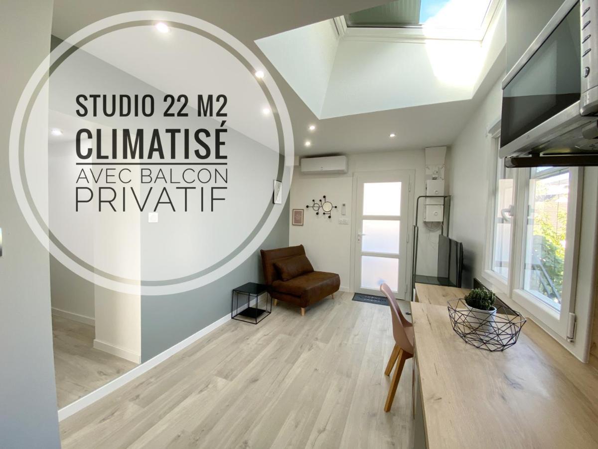 Studio Ora - 22M² - Climatise Avec Balcon Privatif Bassens  Ngoại thất bức ảnh